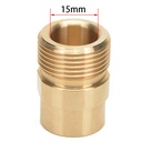 MJJC Pistolet de lavage à pression M22x1,5mm filetage mâle avec adaptateur d'orifice 15mm