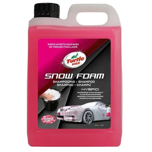 Turtle Wax Hybrid Shampooing mousse neige