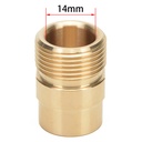 MJJC Pistolet de lavage à pression M22x1,5mm filetage mâle avec adaptateur d'orifice 14mm