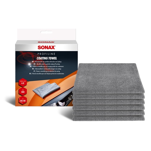 [SO451100] SONAX Kit de chiffons microfibres pour revêtement